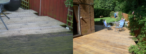 decking cleaning services in surrey